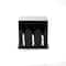 Mind Reader Black 3 Compartment Plastic Utensil Dispenser & Cutlery Organizer